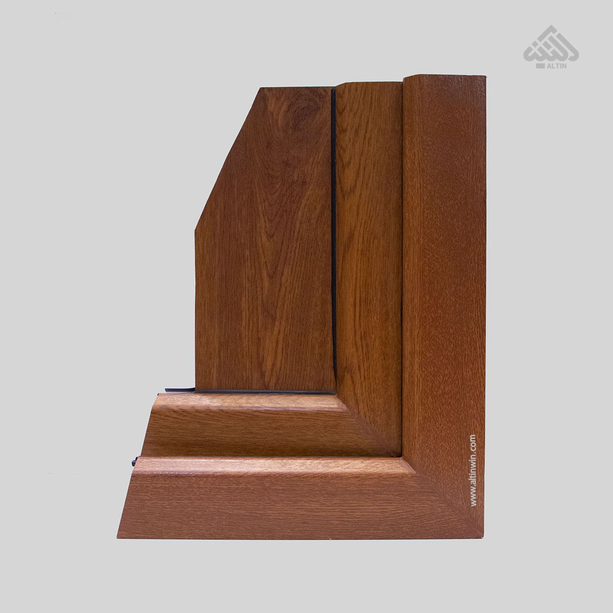 پروفیل درب و پنجره upvc لمینت طرح چوب همارشتن
